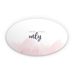 Sticker Oval Einzelsticker