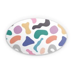 Sticker oval