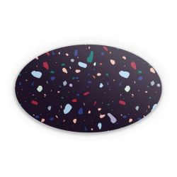 Sticker oval