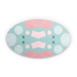 Sticker oval