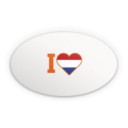 Sticker Oval Einzelsticker