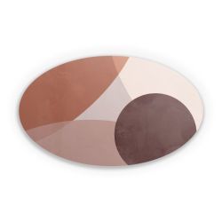 Sticker oval