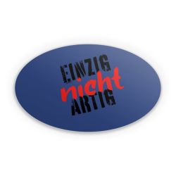 Sticker Oval Einzelsticker