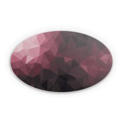 Sticker oval