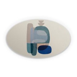 Sticker oval