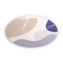 Sticker oval