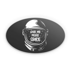 Sticker oval