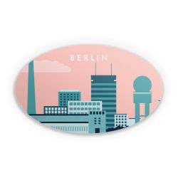 Sticker Oval Einzelsticker