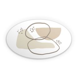 Sticker Oval Einzelsticker