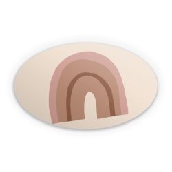 Sticker Oval Einzelsticker