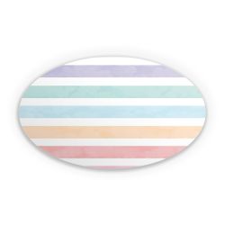 Sticker oval