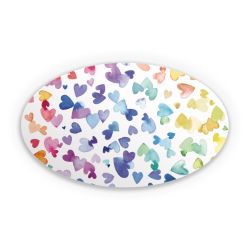 Sticker Oval Einzelsticker