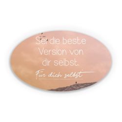 Sticker Oval Einzelsticker