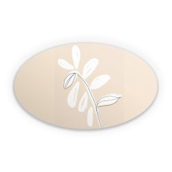 Sticker Oval Einzelsticker