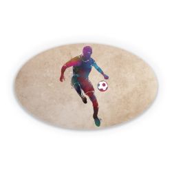 Sticker Oval Einzelsticker