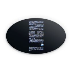 Sticker Oval Einzelsticker