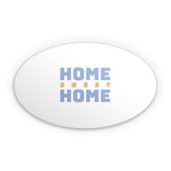 Sticker Oval Einzelsticker