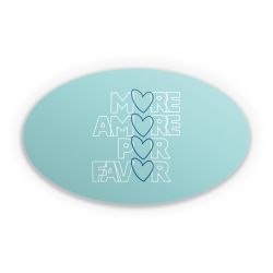 Sticker Oval Einzelsticker