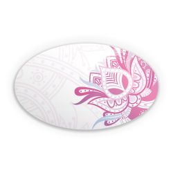 Sticker oval