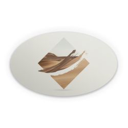 Sticker oval