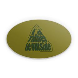 Sticker Oval Einzelsticker