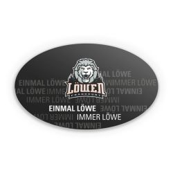 Sticker Oval Einzelsticker