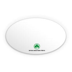 Sticker Oval Einzelsticker