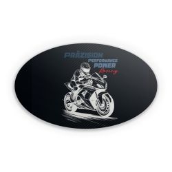 Sticker Oval Einzelsticker