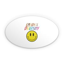 Sticker oval