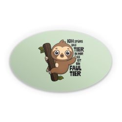 Sticker Oval Einzelsticker