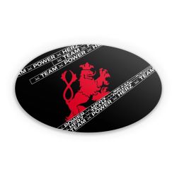 Sticker Oval Einzelsticker