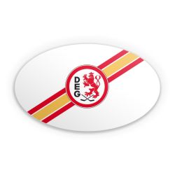 Sticker Oval Einzelsticker