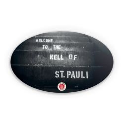 Sticker Oval Einzelsticker