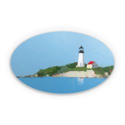 Sticker Oval Einzelsticker