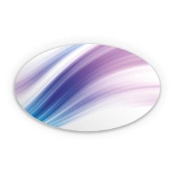 Sticker oval