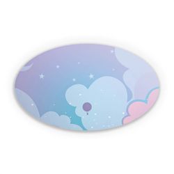 Sticker oval