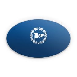 Sticker Oval Einzelsticker