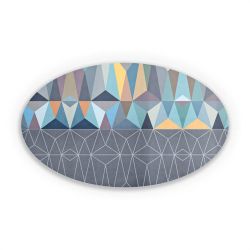 Sticker oval