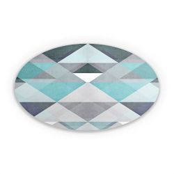 Sticker oval