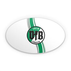 Sticker Oval Einzelsticker