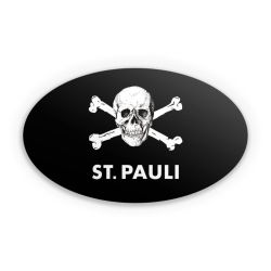 Sticker Oval Einzelsticker