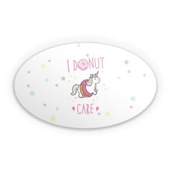 Sticker oval