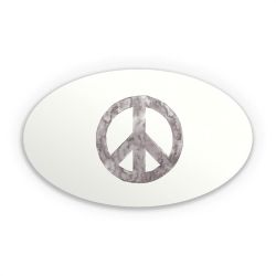 Sticker oval