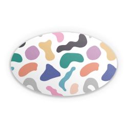 Sticker oval