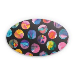 Sticker oval