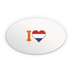 Sticker Oval Einzelsticker