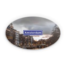 Sticker Oval Einzelsticker