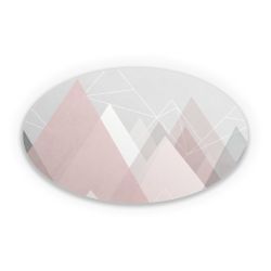 Sticker oval