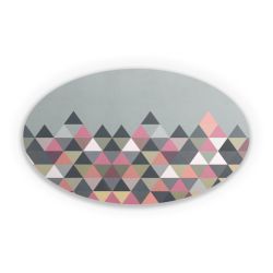 Sticker oval