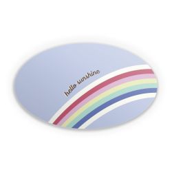 Sticker oval